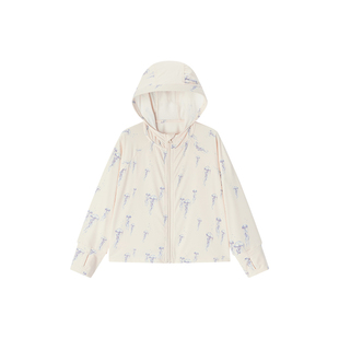 Milkbarn2026春夏新品儿童防晒衣男童女童原纱防晒服薄款外套夏季