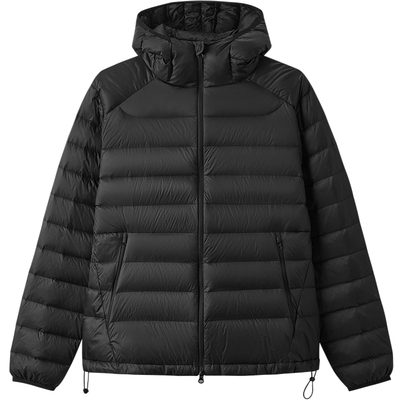 【可收纳】gxg.jeans男装 排骨羽绒轻量化连帽羽绒服男内胆冬新品