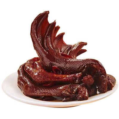 旺家福老卤鸭爪独立小包装即食香辣卤味鸭肉零食解馋鸭货追剧小吃