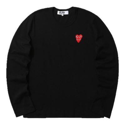 爱心潮流缝饰长袖川久保玲