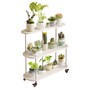 2025新款花架阳台置物架客厅落地式植物花架子阳台阶梯式多层花架