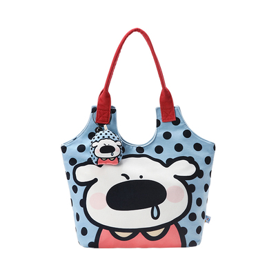 罗绮&插画师联名款原创小提包扇形外出高颜值肩挎手提贝壳包Plus