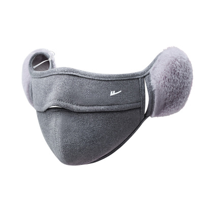 回力保暖口罩毛绒护耳朵防寒耳罩