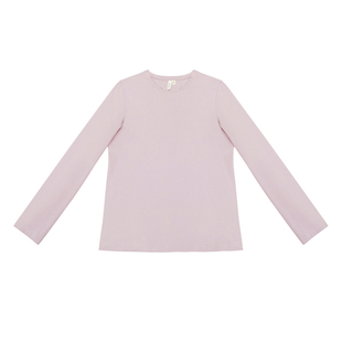 2026春季长袖t恤衫薄款新疆长绒棉休闲外穿圆领针织衫简约基础款