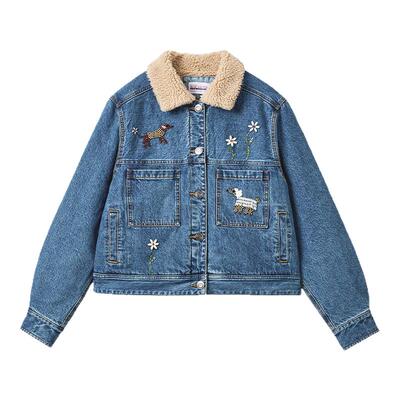 勾花常规牛仔外套MICartsy