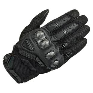 TAICHI摩托车夏季碳纤维透气网眼越野赛车防摔骑行触屏手套RST444