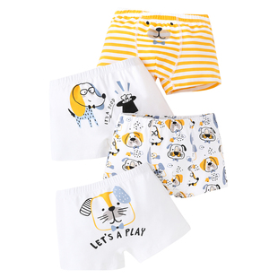 男童内裤2025新款男宝平角短裤儿童四角男小童纯棉裤头男孩a类裤