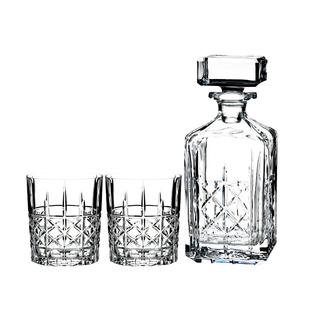 WATERFORD侯爵-布雷迪系列酒瓶及酒杯2件套装高级感礼盒水晶玻璃