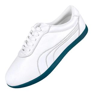 太极鞋女款真皮牛筋底练功鞋八段锦高端品牌秋冬季太极拳专用鞋男