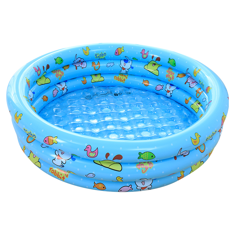 诺澳三环充气水池波波池海洋球池婴儿游泳池婴儿澡盆浴盆