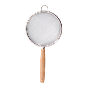 304不锈钢漏勺家用厨房细网过滤网筛豆浆果汁过滤网多功能过滤网