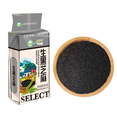 鹤来香黑芝麻生400g免洗无沙