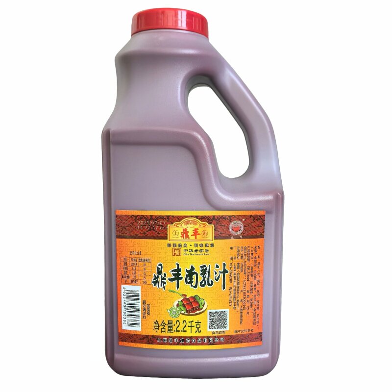 鼎丰南乳汁2.2kg*6桶上海特产