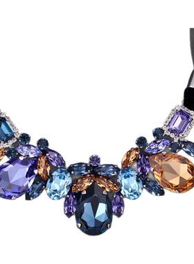 布兰琪奥地利水晶项链女宴会结婚