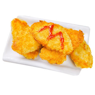 深海鳕鱼排330g*6盒鱼排无刺儿童早餐半成品冷冻鱼排汉堡店同款