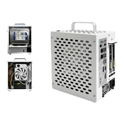 itx机箱迷你17*17主板DIY电脑壳紧凑型手提台式机外壳风冷冰激凌