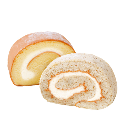 瑞士卷夹心蛋糕面包伯爵红茶奶油卷办公室下午茶小甜品零食糕点心