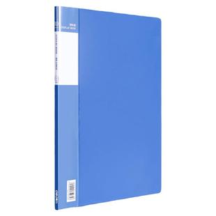 得力文件夹a4资料册透明插页档案夹收纳册文件袋档案整理办公用品合同夹试卷活页夹产检孕检乐谱夹奖状收集册