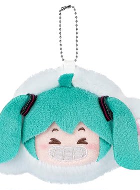 灵动创想初音未来盲盒天气心情大头挂件毛绒背包公仔娃娃可爱周边