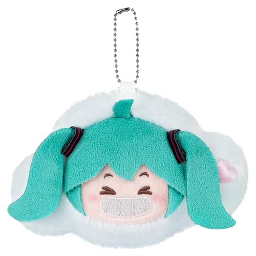 灵动创想初音未来盲盒天气心情大头挂件毛绒背包公仔娃娃可爱周边