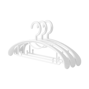 日本无痕衣架不鼓包家用挂衣加厚加粗防滑晾衣架衣撑衣柜专用衣架