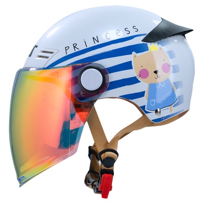 艾狮半盔女保暖四季款