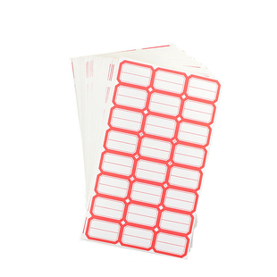 不干胶标签贴纸标签纸手写自粘姓名贴防水标签贴分类标签贴口取纸