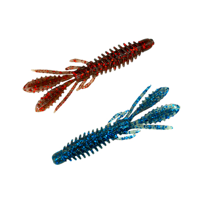 东鼎蜉蝣虾内德浮水虾型软虫假饵路亚黑坑鳜鲈鱼浮游虾铅头倒钓钩