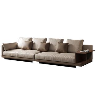 宜洛康纳利沙发真皮轻奢现代客厅大平层头层牛皮意式极简悬浮沙发