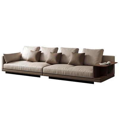 宜洛康纳利沙发真皮轻奢现代客厅大平层头层牛皮意式极简悬浮沙发