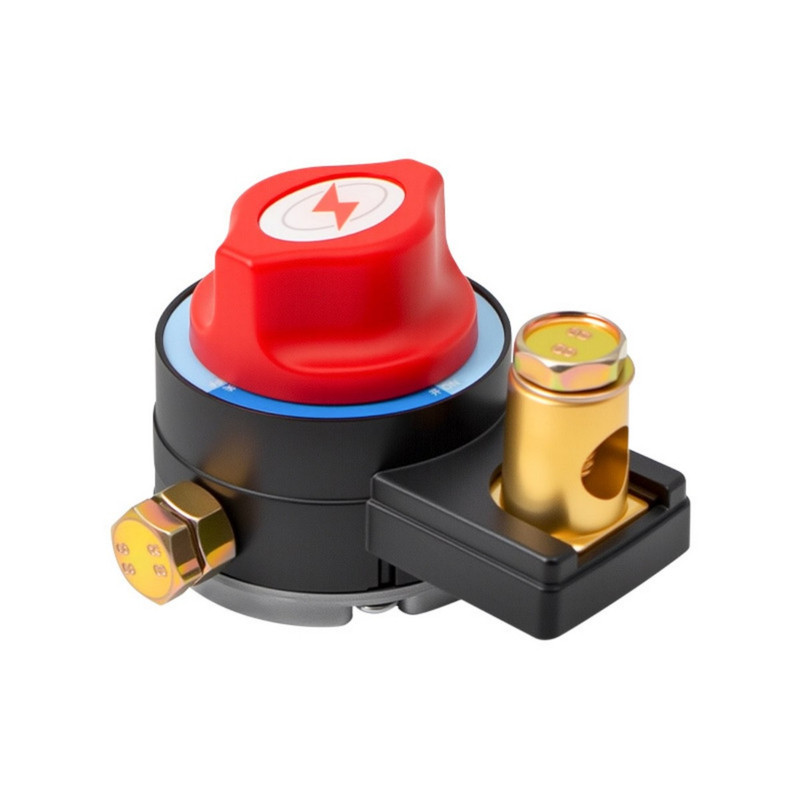 汽车电瓶断电开电源总开关12V24V纯铜触点关多功能纯铜电瓶搭火线