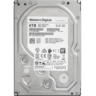 WD/西部数据 HUS726T6TAL5204 HC310 3.5寸6T企业级SAS服务器硬盘