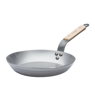 debuyer进口牛排煎锅平底锅不粘锅炒菜无涂层家用铁锅主厨专用