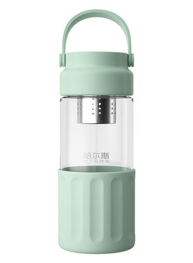 哈尔斯玻璃茶杯高硼硅泡茶专用