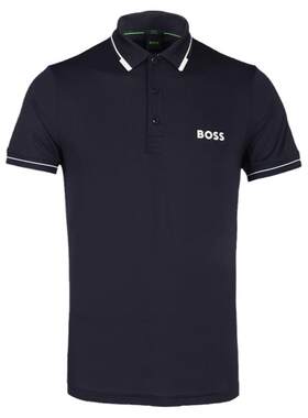 HugoBoss男士商务休闲polo衫