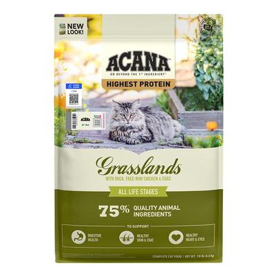 临期ACANA爱肯拿猫粮幼猫成猫草原家禽无谷进口猫粮增肥发腮4.5kg