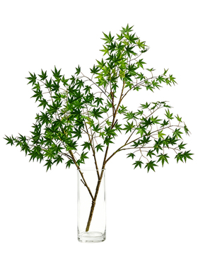 马醉木吊钟仿真绿植室内客厅栖影鸡爪槭枝盆栽桌面假植物装饰摆件