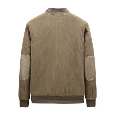 男士休闲夹克灯芯绒棒球服外套