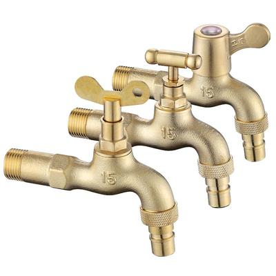 全铜水龙头带锁室外防冻防偷水