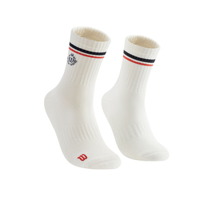 Wilson威尔胜官方男女同款撞色网球运动袜子弹力舒适缓震高腰袜子