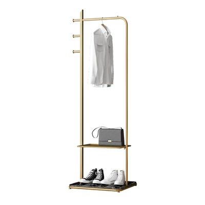 北欧衣帽架家用大理石ins轻奢