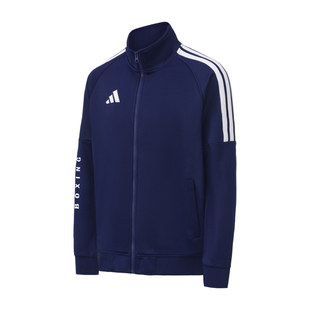 Adidas阿迪达斯韩版潮流外套女子经典三条纹夹克衣服26新品上衣