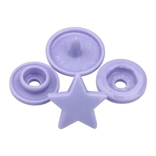 五角星树脂四合扣按扣免缝钉扣隐形暗扣婴儿衣服扣子摁扣子母纽扣