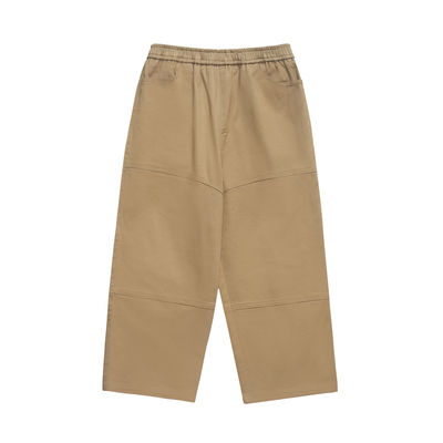 ARF原创 25秋冬新款男女童卡其直筒裤松紧腰幼儿园裤子宽松百搭