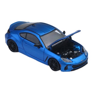 斯巴鲁Subaru BRZ JDM 爱特斯ATS 1:64 跑车合金仿真汽车模型开盖