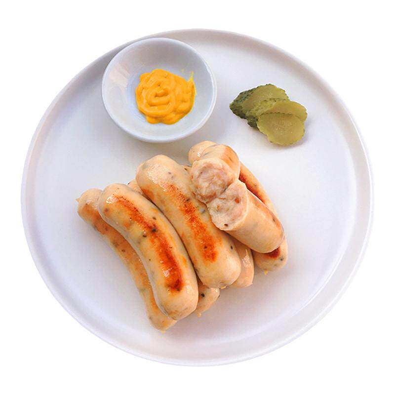 德式鸡肉肠未添加淀粉蔗糖轻食健身鸡胸肉肠德国烤肠早餐香肠拼盘