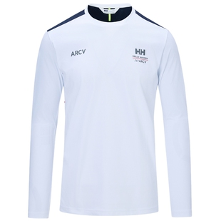 HELLY HANSEN/HH 26春ARCV系列专业运动吸湿速干基础圆领长袖T恤