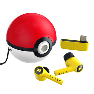 Razer雷蛇宝可梦联名皮卡丘精灵球二代真无线降噪蓝牙耳机礼物