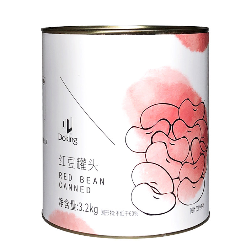 红豆酱罐头即食红豆粒6.4斤商用