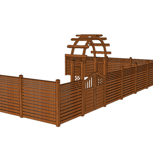 防腐木桥花园景观弧形拱桥庭院公园鱼池仿古木桥鹊桥幼儿园小桥